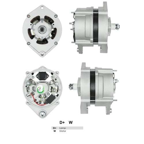 ALTERNATÖR BOSCH 24V 80A SCANIA F112-G93