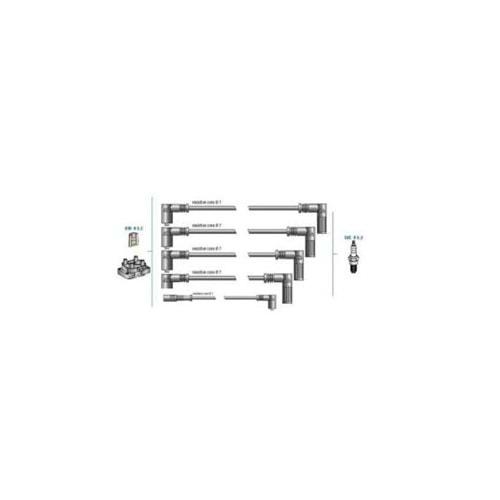 BUJİ KABLOSU SETİ FİAT UNO 70 SX 1.4 İE ENJ. MOTOR 94 - 00