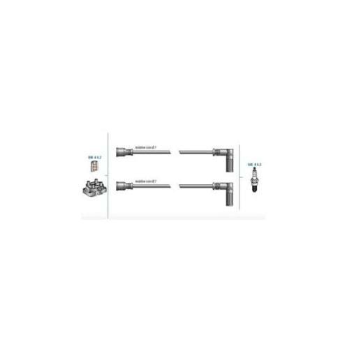 BUJİ KABLOSU SETİ FIAT - 126 - 700 87-96