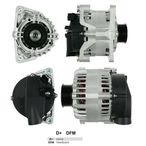ALT DINAMO 14V 90A FORD FIESTA IV 1.8TD ALT-4220