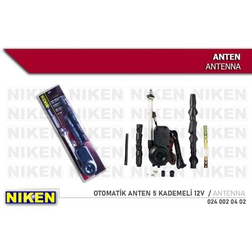 OTOMATİK ANTEN 5 KADEMELİ 12V