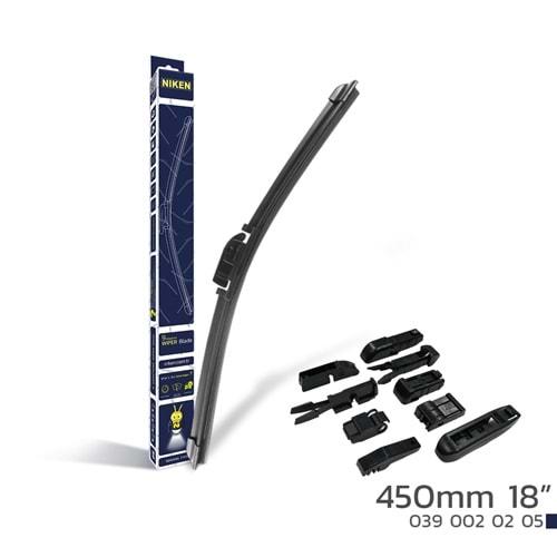 450mm 18 9 APARATLI BANANA TİP SİLECEK