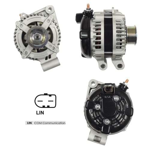 ALT.DIN. 12V.150A.LANDROVER 3,0 2009> LIN