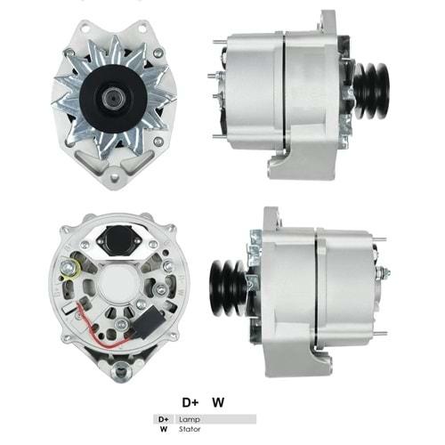 ALT DINAMO 24V 55A BOSCH DAF 62 MAN IVECO