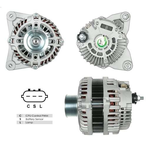 ALT.DIN. 12V.110A.MITS.QASHQAI/MICRA/JUKE 2010->
