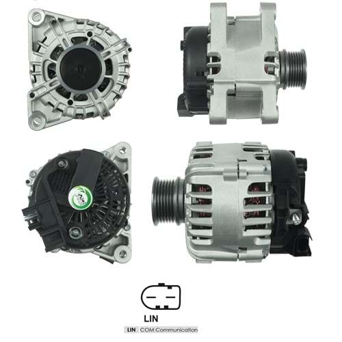 ALT. DINAMO 8124 VALEO 12V 120A FORD COURIER B-MAX C-MAX