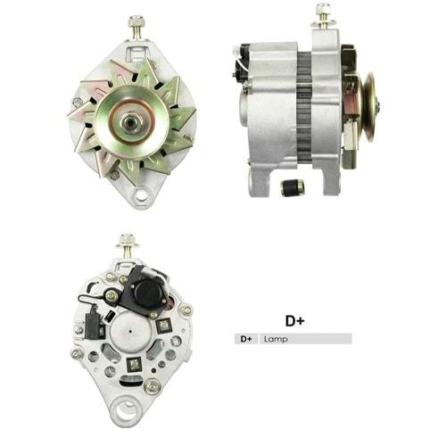 ALT DINAMO 12V 55A LADA SAMARA NIVA VAZ 2108 RUS TIP