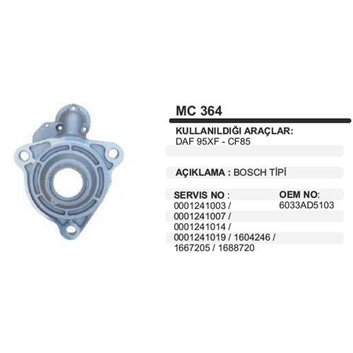 MARS PİNYON KAPAK DAF 95 XF CF85