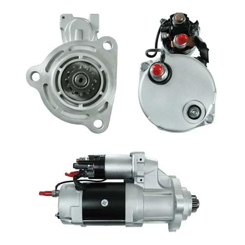 MARS MOTORU 24V 12 DIS 7.3 KW DELCO TIPI 39 MT HYUNDAI SOLAR KEPCE KOMATSU S6D125 PC300 CU MMINS 8.3