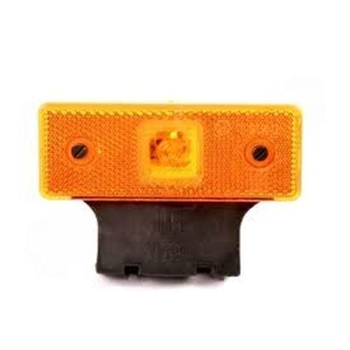 SIDE MARKER LAMBA LEDLI DUZ 12V-24V SARI