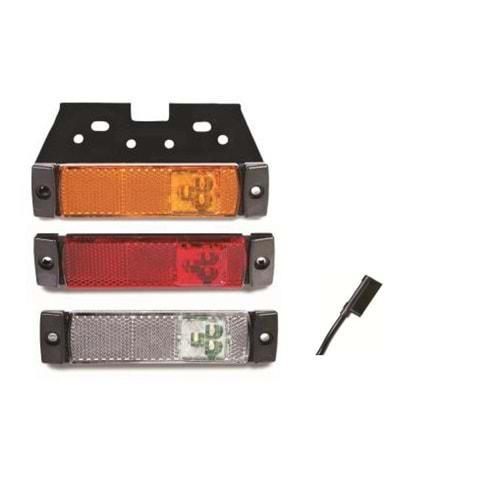 KRONE TİP SIDE MARKER KIRMIZI -LED