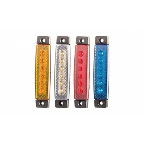 6 LEDLİ PARMAK LAMBA SARI