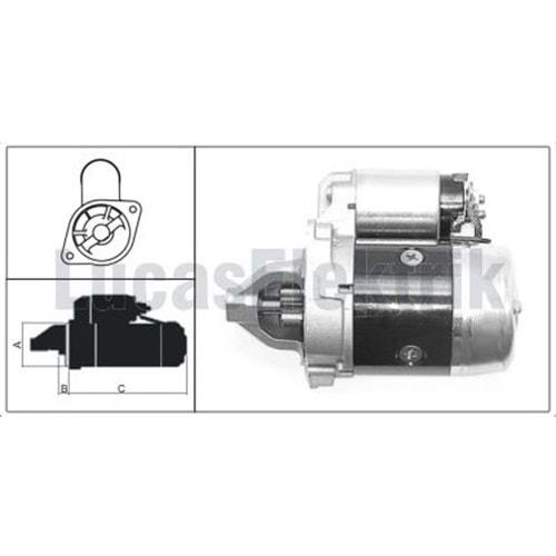 HYUNDAI ACCENT BİNEK 12V-0.9kW-8DİŞ