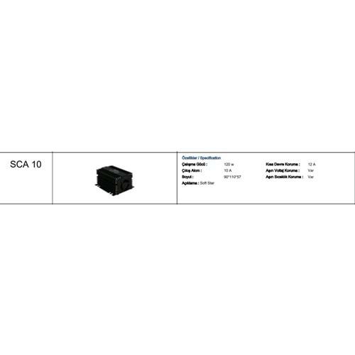 24V 10A SWITCH MODE 3 UÇLU