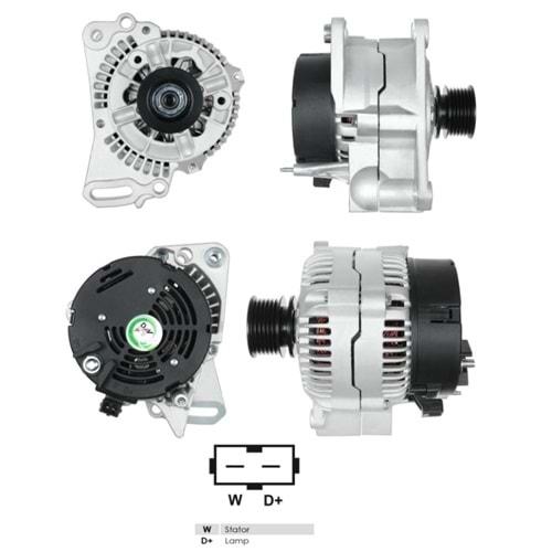 ALT DINAMO 12V 90A BOSCH TIPI VW TRANSPORTER T4 GO