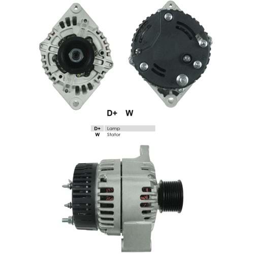 ALT DINAMO 12V 120A ISKRA TIP NEW HOLLAND / IVECO