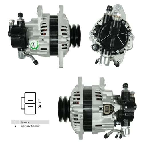 ALT DINAMO 12V 65A MANDO TIP HYUNDAI H100 MITSUBIS