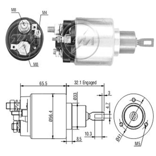 PEJO 126 KASA OPEL AS 600 CHYRSLER BOSCH 12V