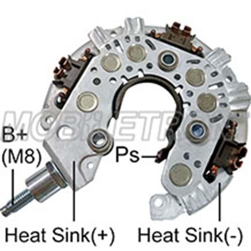 ALTERNATOR DIOT TABLASI 132mm CHEVROLET/CADILLAC/G