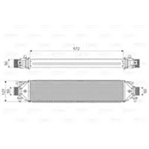 RADYATOR TURBO FIAT BRAVO PUNTO COMBO 05 gt;